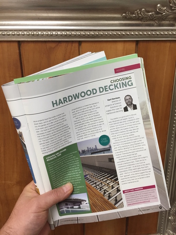 How to choose hardwood decking article