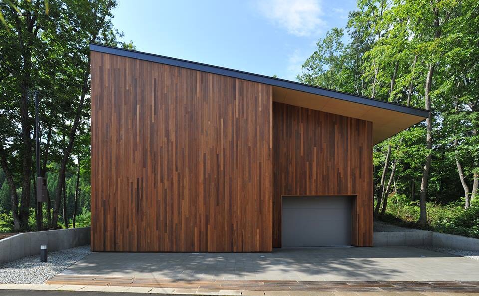 Hardwood Cladding by Exterpark