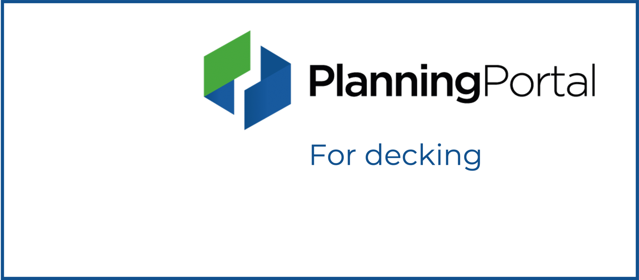 Decking in the Planning Portal