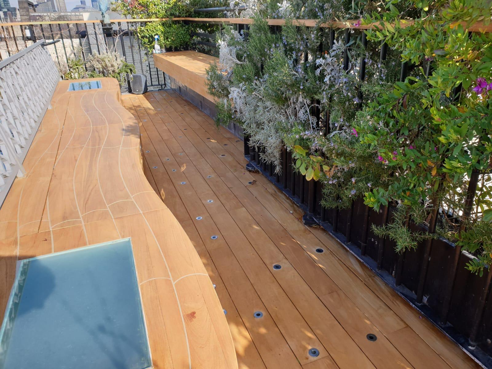 How to maintain your London teak decking with Owatrol