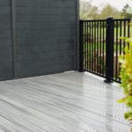 trex decking with lights