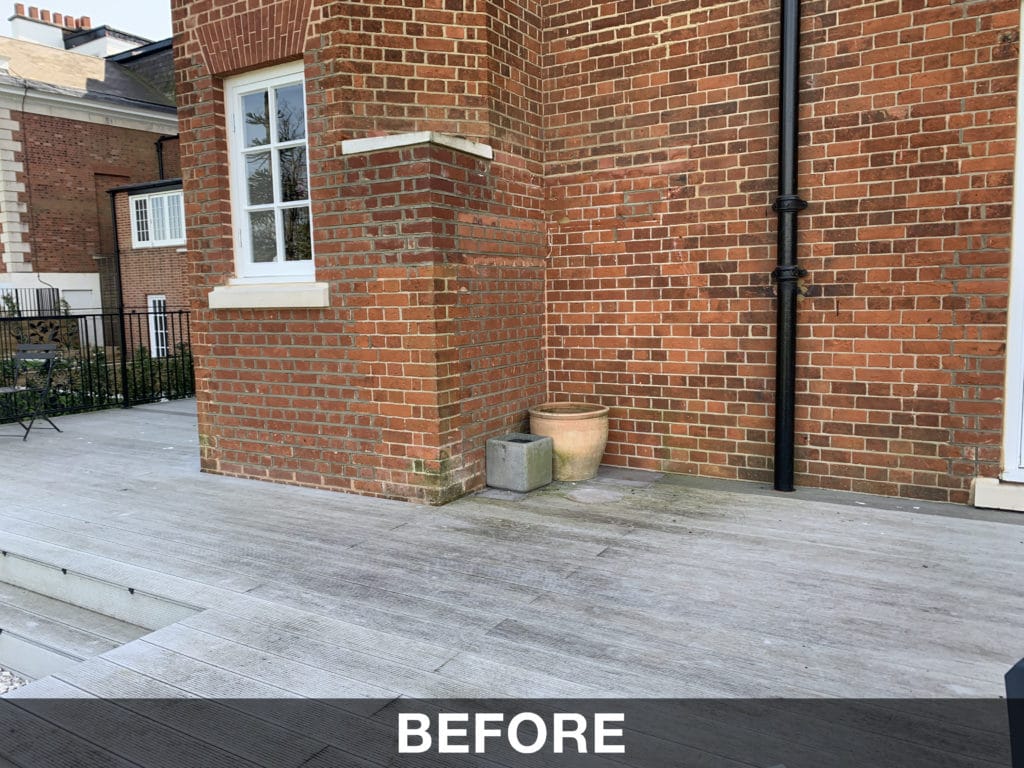 Composite decking replacement in London