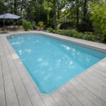 millboard enhanced grain smoked oak swimming pool