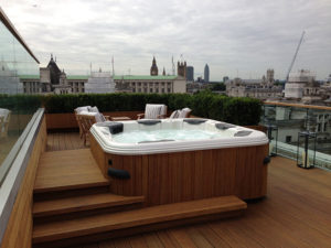 Hot Tub Decking in London