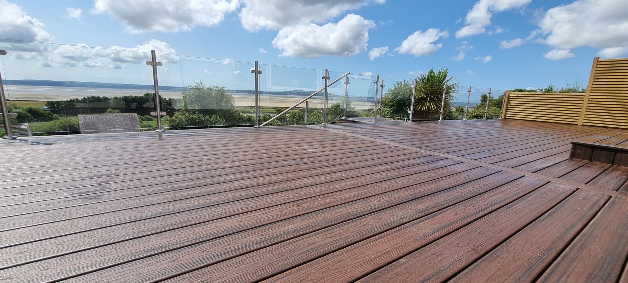 Gower decking in Swansea with Trex Decking Network