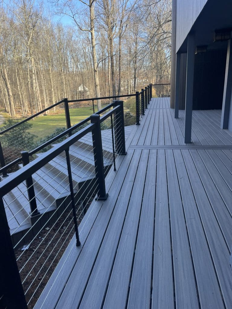 Trex decking in Pound Ridge New York Amazing