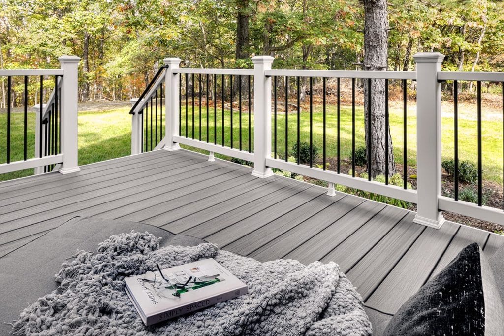 Trex Enhances Naturals composite decking in Rocky Harbour