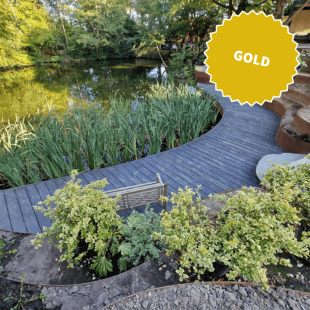 Gold for Insideout Home & garden improvements for “reflections”