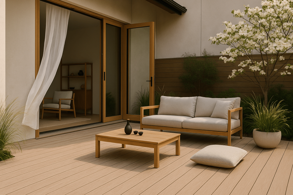 Accoya Japandi style decking