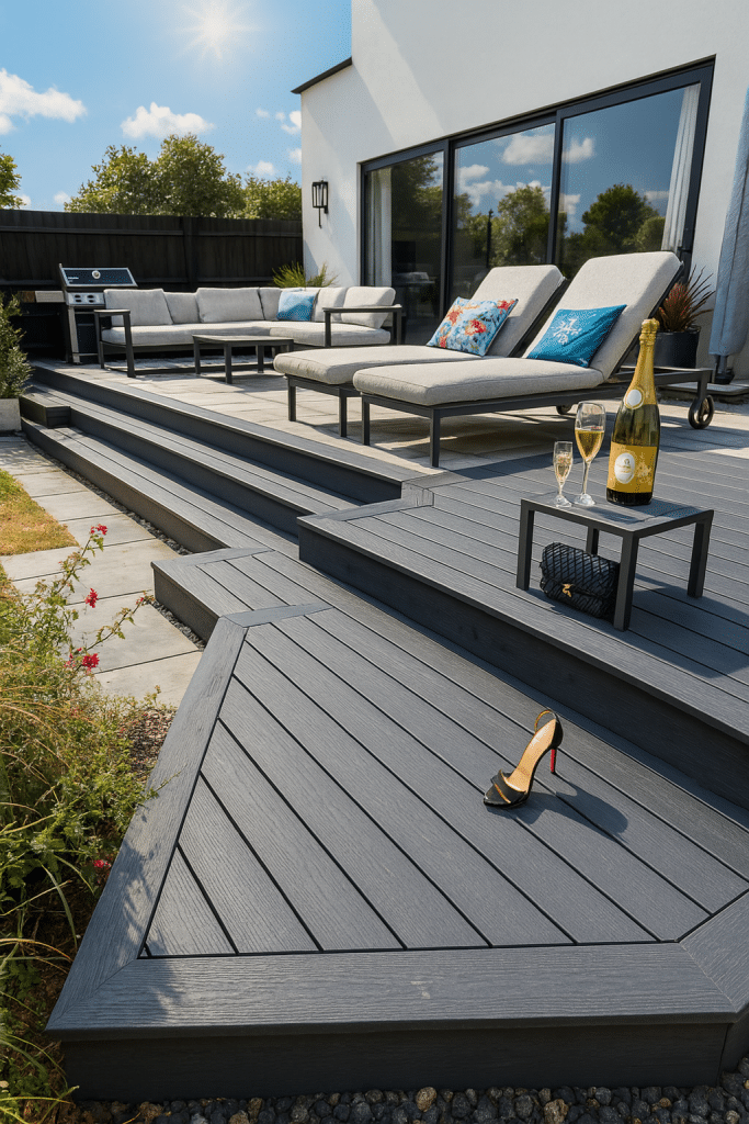 The most refined outdoor flooring is Deckorators
