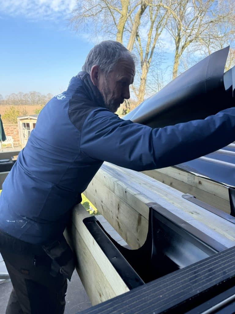 Phil from Wirral decking is a TrexPro deck installer