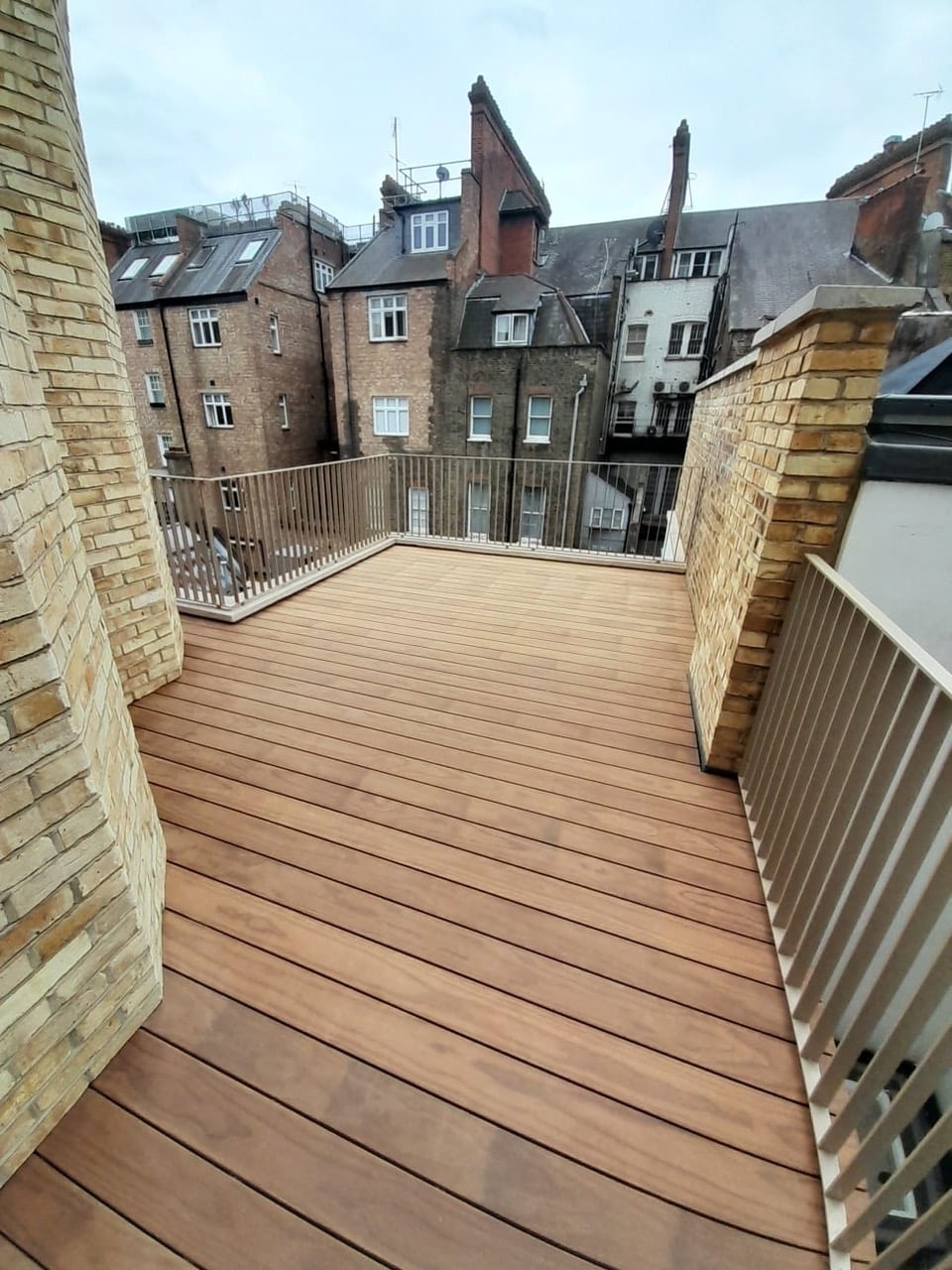 decking in Kebony Clear London by Brooks Bros