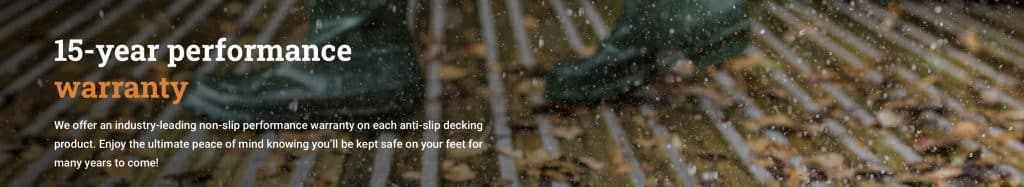 Gripsure decking for guaranteed grip 2026