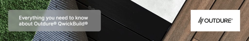 Outdure aluminium decking structure 2026