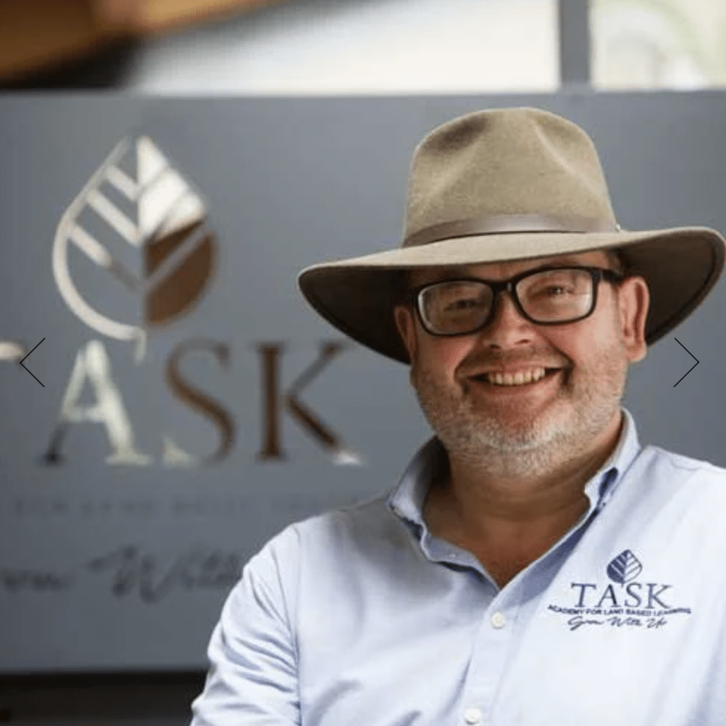 Trainer Karl Harrison for certified decking