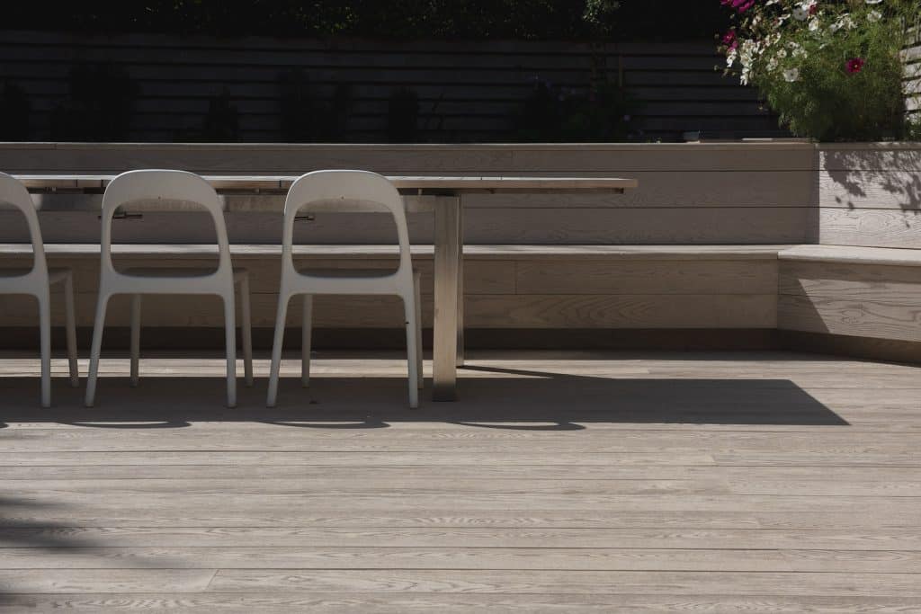 Sophisticated decking design by ricky jones