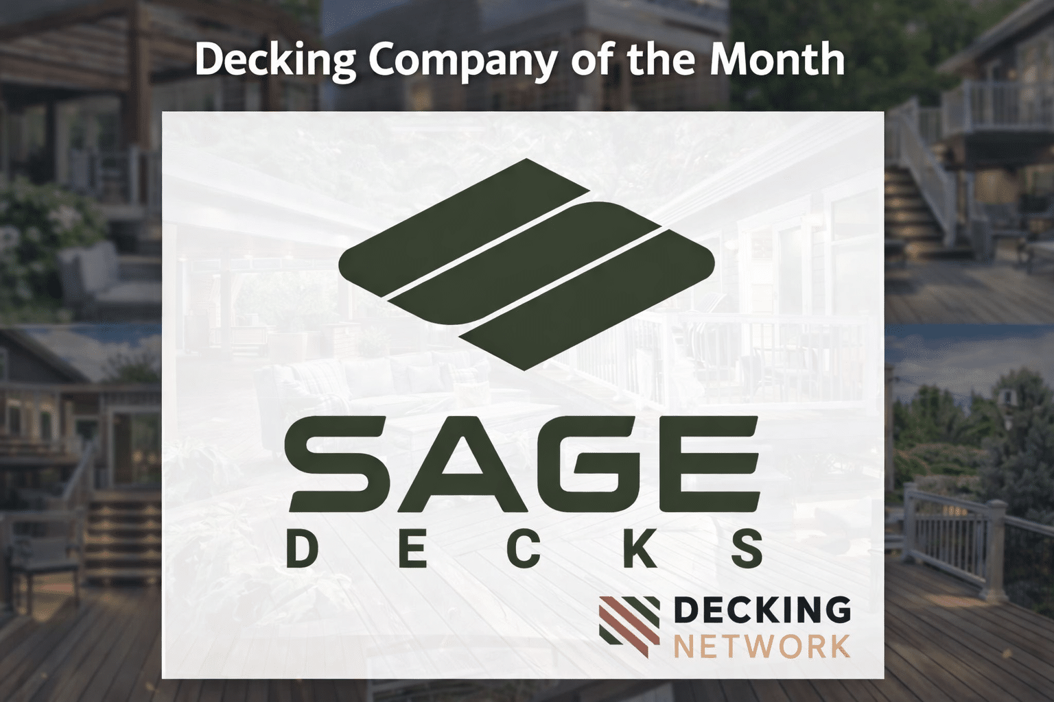 Decking Company of the Month