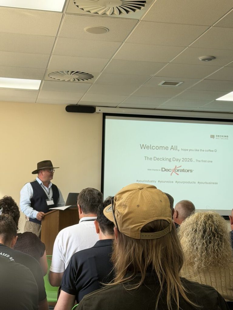The UK decking day to bring the decking industry together with one voice