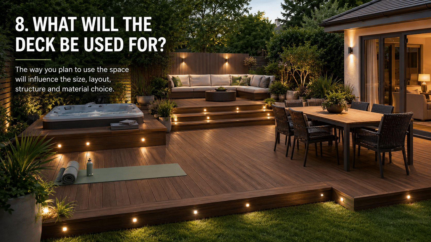 decking for every garden use advice