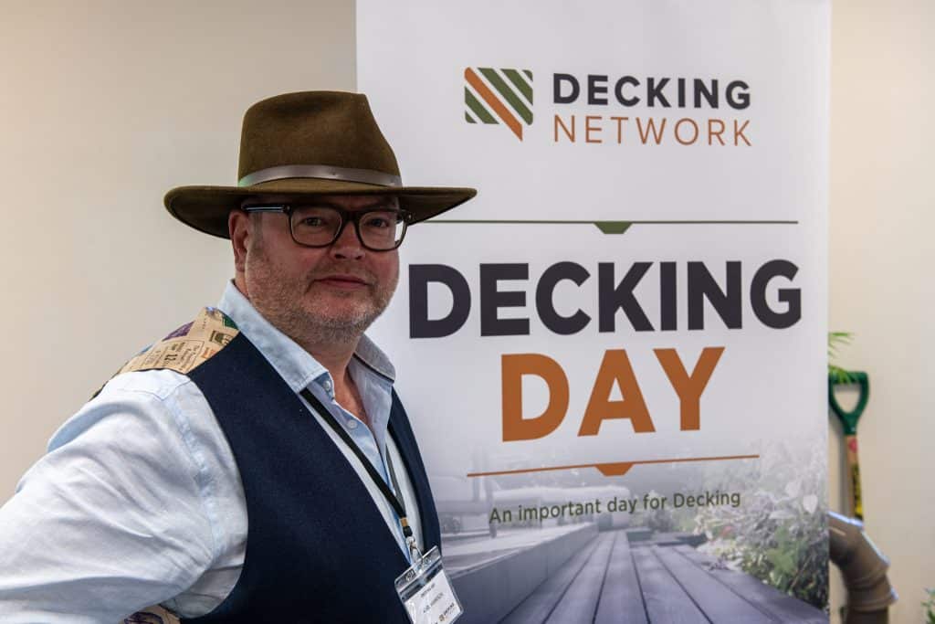 decking day is the first of many decking days for the industry with Karl Harrison