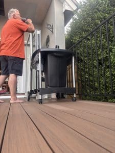 The best composite decking is Deckorators Excursion says Karl Harrison