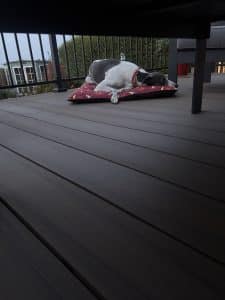 The best composite decking is Deckorators Excursion says Karl Harrison