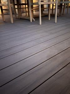 The best composite decking is Deckorators Excursion says Karl Harrison