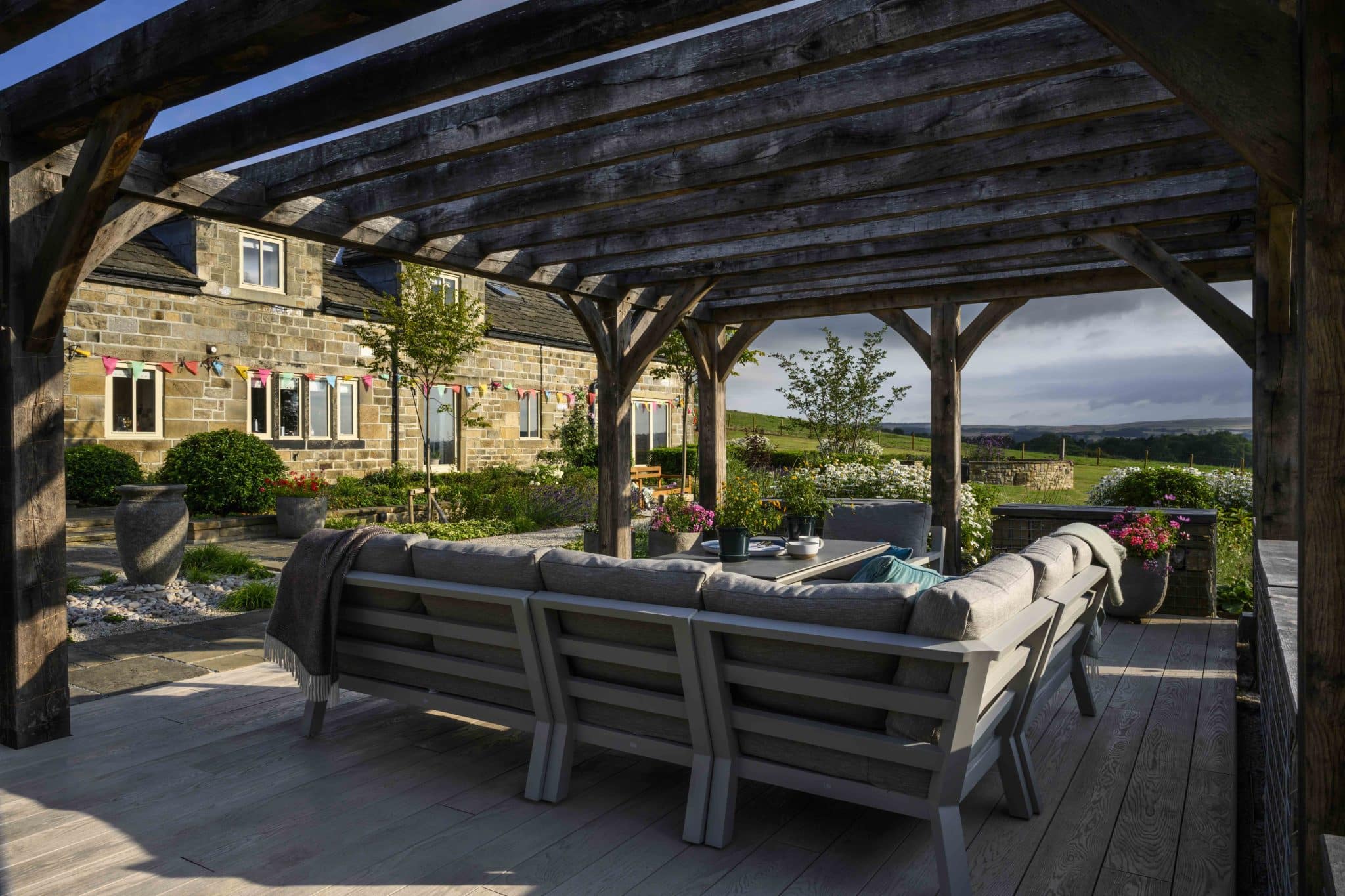 Millboard decking Ilkley Moor by Melissa Morton